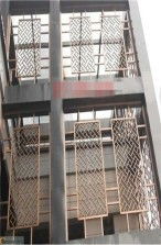 敦化红古铜色铝窗花格栅安装全攻略 建筑装饰材料销售必备指南